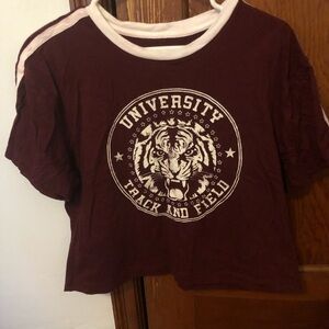Vintage cropped T